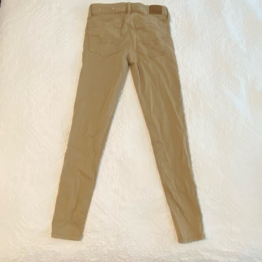 American Eagle skinny jeans khaki size 00